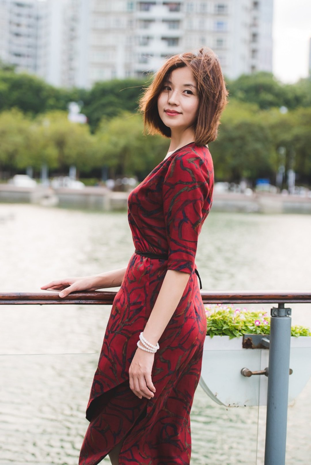品祥云纱新款莨绸连衣裙 修心 - 洋装/连衣裙 - 棉 