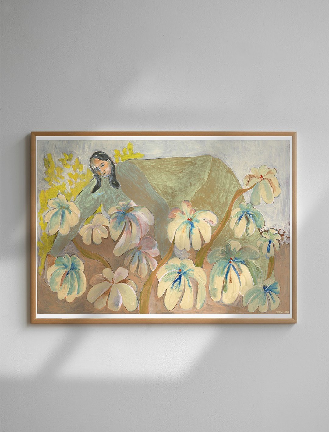 Sofia Lind - 瑞典艺术家设计海报 ROSE GARDEN POSTER - 海报/装饰画/版画 - 纸 多色