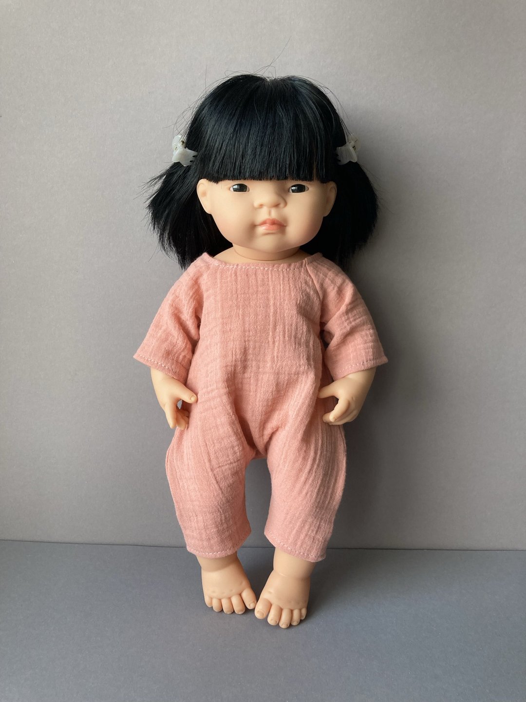 Miniland Minikane baby doll clothes, romper for 13-15 inches 34-38 cm - 玩具/玩偶 - 棉．麻 多色
