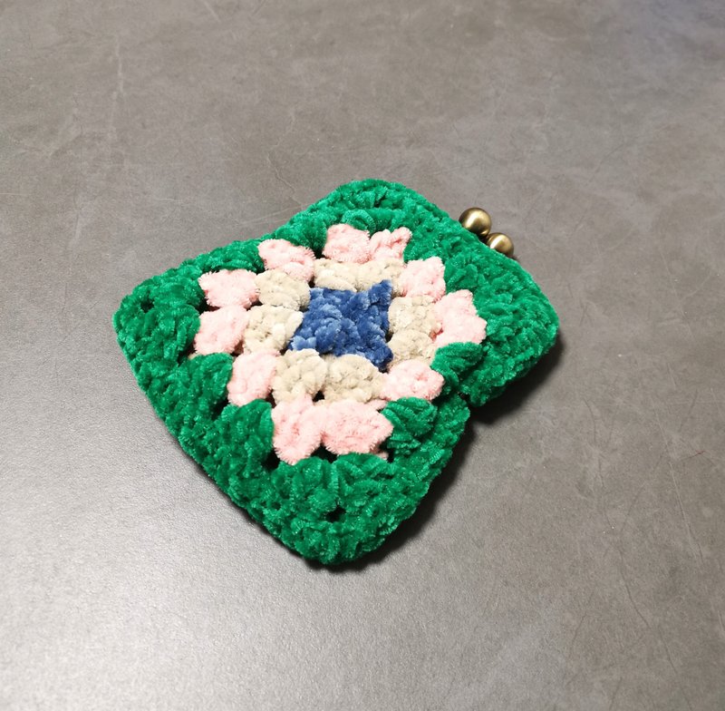 拼 色  方 格 卡 片 口 金 - 名片夹/名片盒 - 其他人造纤维 紫色