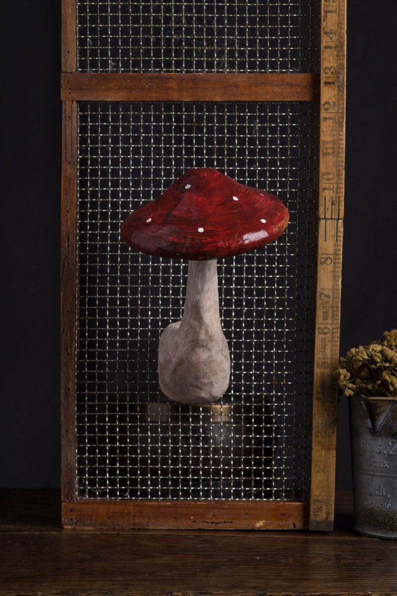 挂墙装饰-磨菇 - 墙贴/壁贴 - 纸 红色