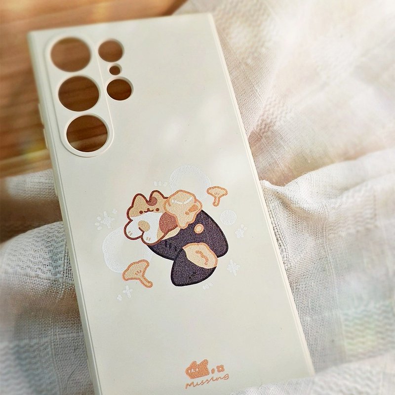 联名 Missing Mix 间谍猫猫-奶油烤地瓜 防摔手机壳 MMAA05 - 手机壳/手机套 - 硅胶 多色