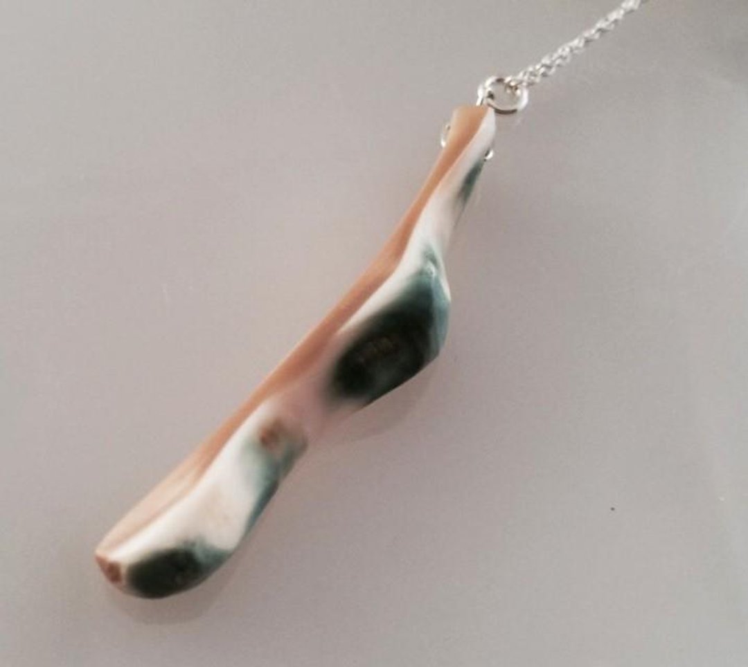 Turbo marmoratus ◇ SV pendant 3 - 项链 - 宝石 银色