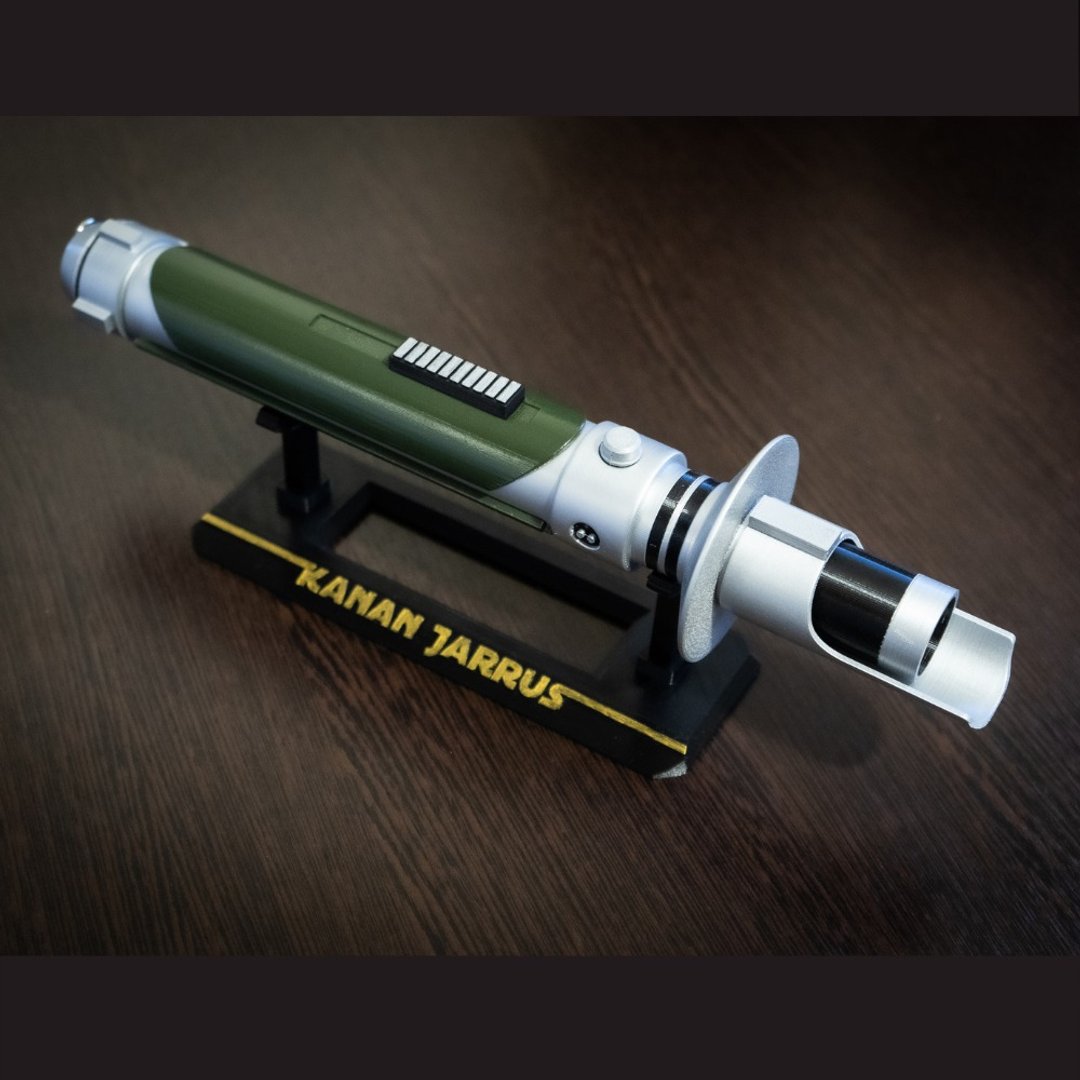 Kanan Jarrus lightsaber hilt | Star Wars cosplay custom lightsaber replica - 摆饰 - 塑料 银色