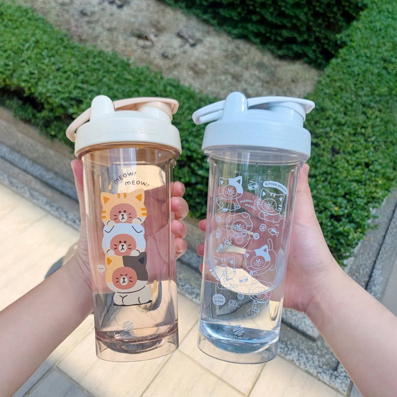 BlenderBottle Pro Tritan LINE FRIENDS 猫咪系列 28oz 摇摇杯 - 水瓶/水壶 - 塑料 