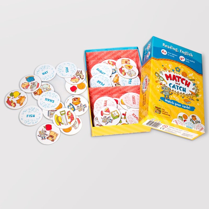 【圣诞礼盒】The Brainy Band -捕抓抓 - 俄罗斯儿童英语桌游 - 玩具/玩偶 - 纸 黄色