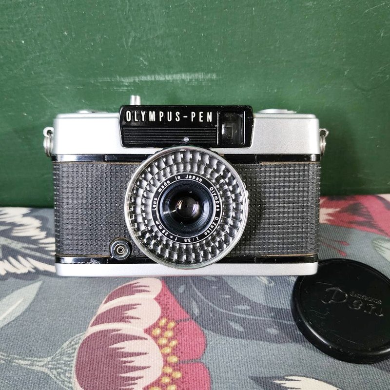 专业相机店 Olympus PEN EE-3 28mm F3.5 半格机 底片相机 (保固 30) - 相机 - 其他金属 银色