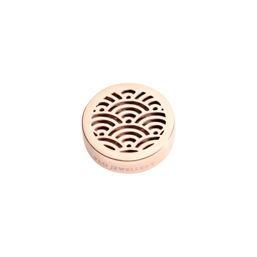 和風青海波FLO Diffuser專利擴香飾物扣(專利擴香石) - 其他 - 不锈钢 粉红色