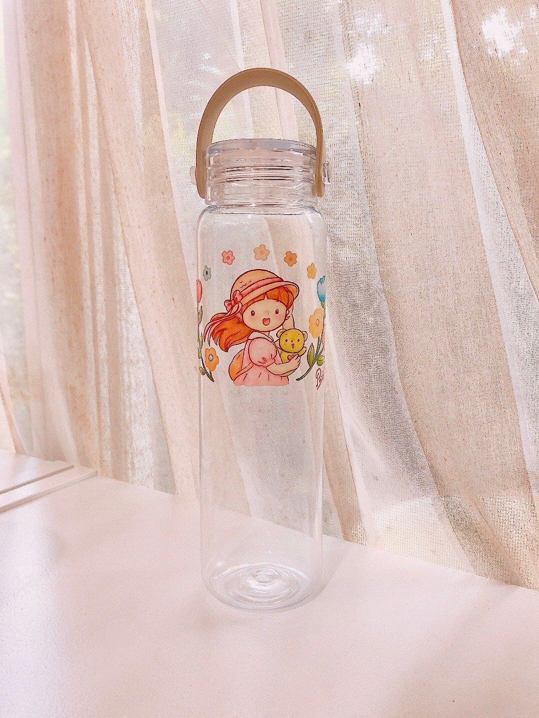 水壶 Clear Joy Pao Bottle - 小款 - 水瓶/水壶 - 塑料 粉红色