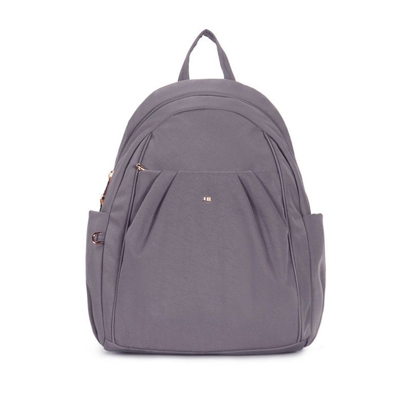 后背包-黛妃防泼水后背包(中款)-6603-32-多色任选 - 后背包/双肩包 - 尼龙 紫色