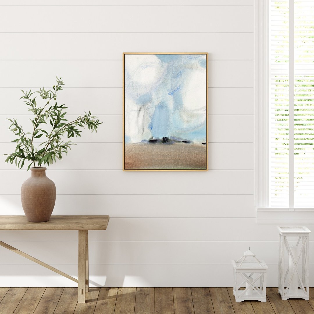 清夏 - 海边抽象挂画/自然系夏天/卧室挂画 - 海报/装饰画/版画 - 其他材质 蓝色