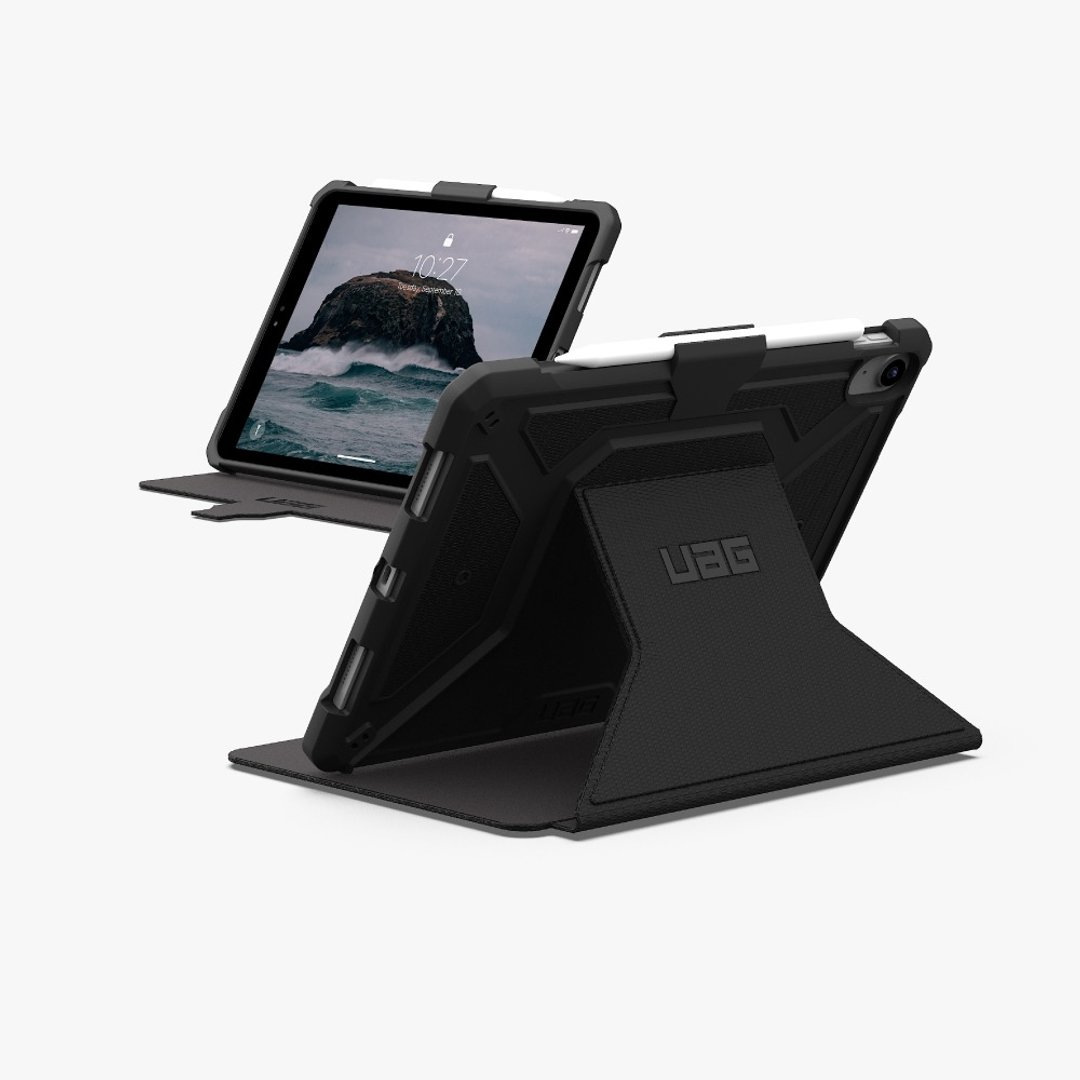 UAG iPad 11/10.9寸经典款耐冲击保护壳V2-黑 - 平板/电脑保护壳 - 橡胶 黑色