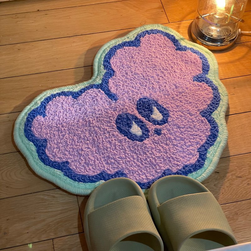 LLCXY carpet 爱心毛毛地毯 - 地垫/地毯 - 棉．麻 