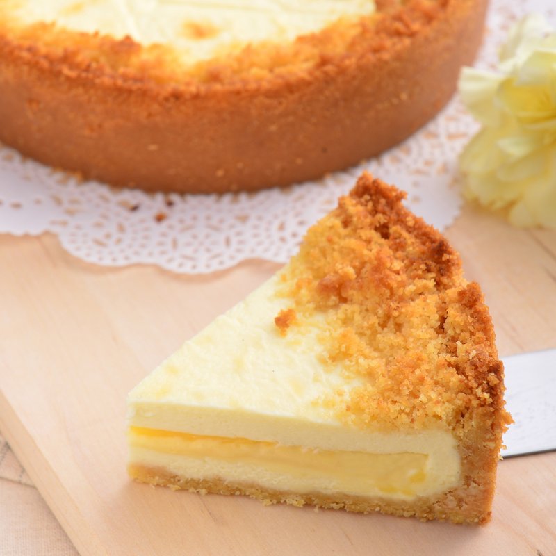 ★Aposo艾波索．新品上市！芝心半熟奶酪4寸★二分之一强推荐，经典奶酪搭配芝心起士口味咸甜交错，经典绝佳的味觉组合 - 蛋糕/甜点 - 新鲜食材 黄色