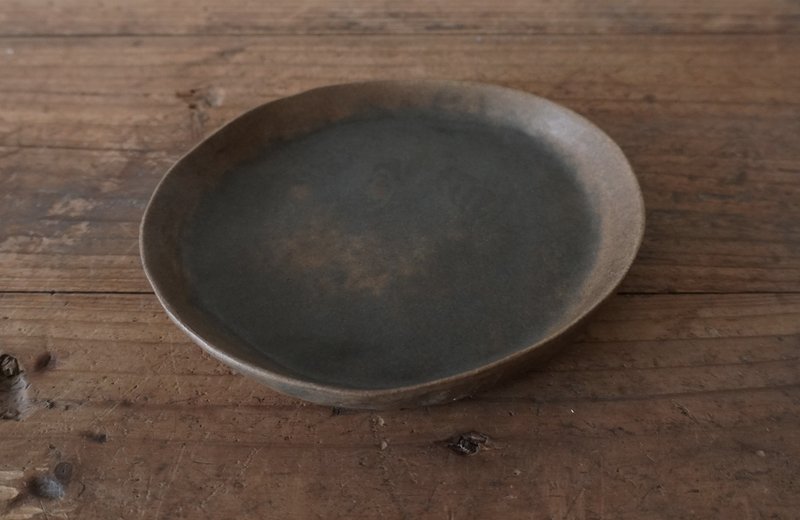 硝木皿 - 盘子/餐盘/盘架 - 陶 咖啡色