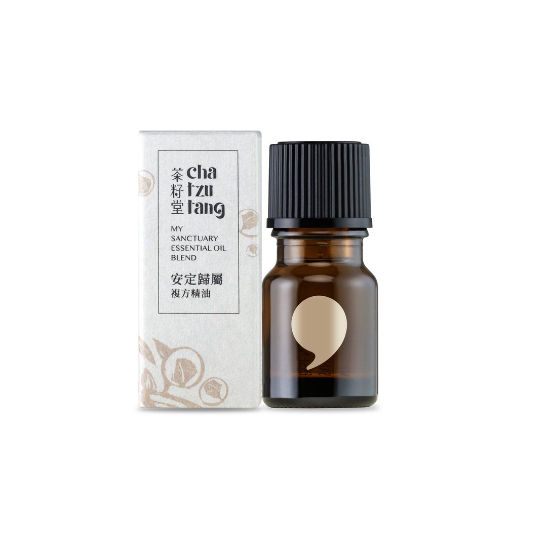 茶籽堂【宁静和谐】安定归属复方精油 5mL - 香薰/精油/线香 - 植物．花 