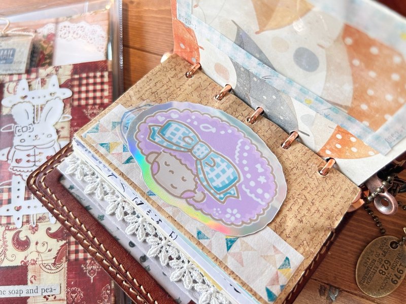 Basil 的梦境全息贴纸 - 贴纸 - 纸 金色