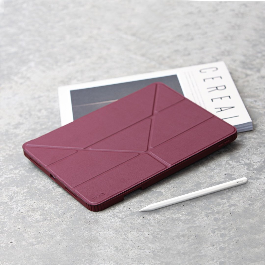 iPad 10.2寸7-9代 Moven抗菌磁吸带笔槽透明平板保护 - 平板/电脑保护壳 - 塑料 多色