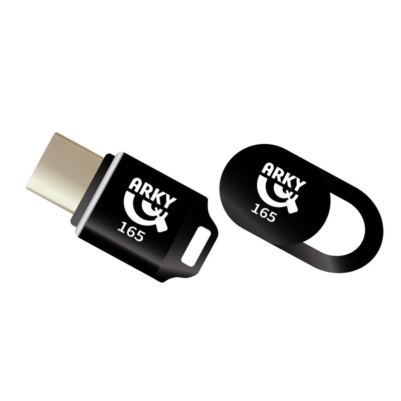 165 防诈骗提醒套组 视频镜头防骇器(5入) + USB-C 麦克风防骇器 - 手机配件 - 塑料 黑色