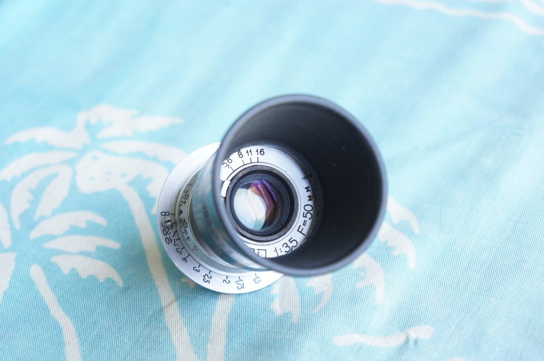 Industar-10 50mm F/3.5 M39 Fed Zorki 徕卡 Micro 4/3 - 相机 - 其他材质 