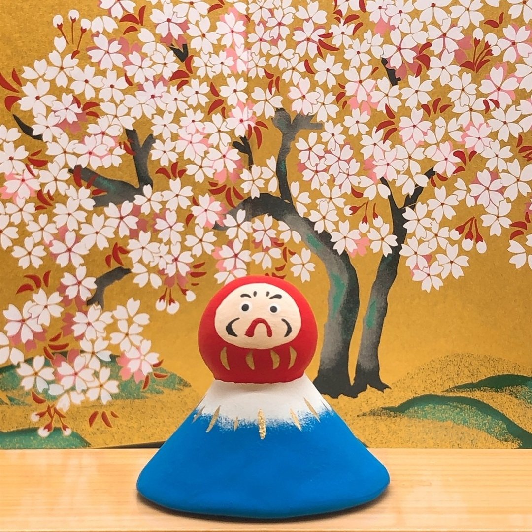 【富士如意】日本富士山达摩 - 摆饰 - 瓷 多色