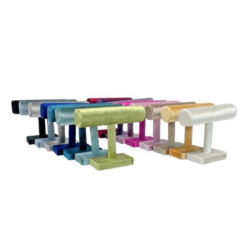 丝绒迷你T型手链架8色 - 收纳用品 - 纸 绿色