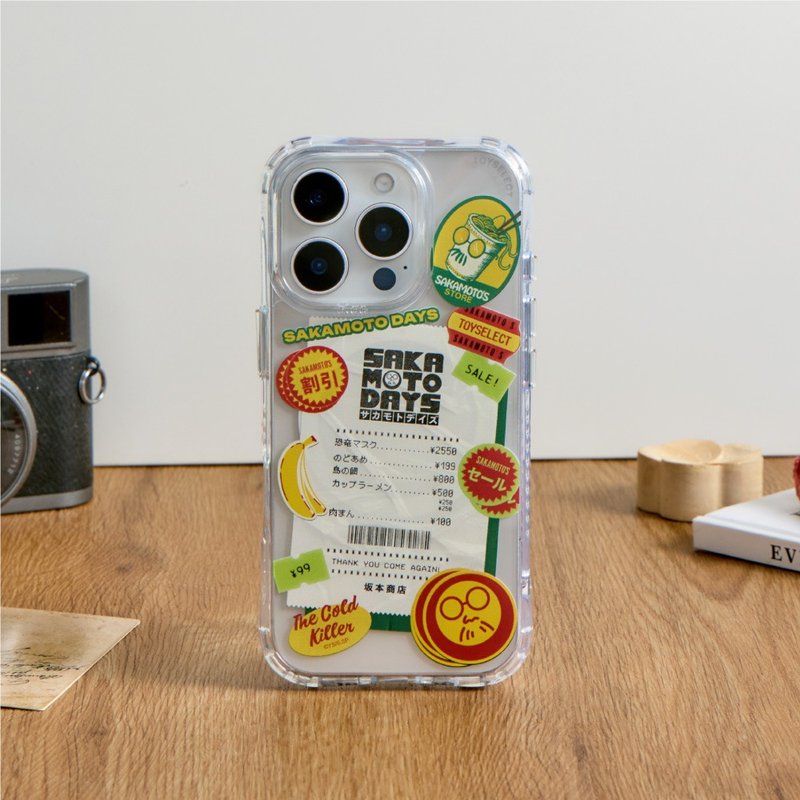 坂本日常收据明细抗黄防摔MagSafe iPhone手机壳 - 手机壳/手机套 - 塑料 多色