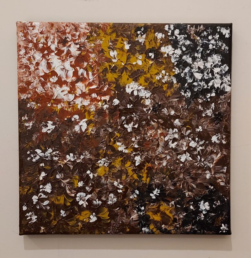 咖啡 无框画 压克力画 抽象画 画 画作 挂画 居家摆设 居家生活 - 海报/装饰画/版画 - 其他材质 咖啡色