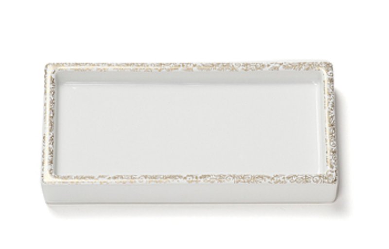 绝版品 长手香皿 松叶【松荣堂 香皿系列】 - 香薰/精油/线香 - 瓷 