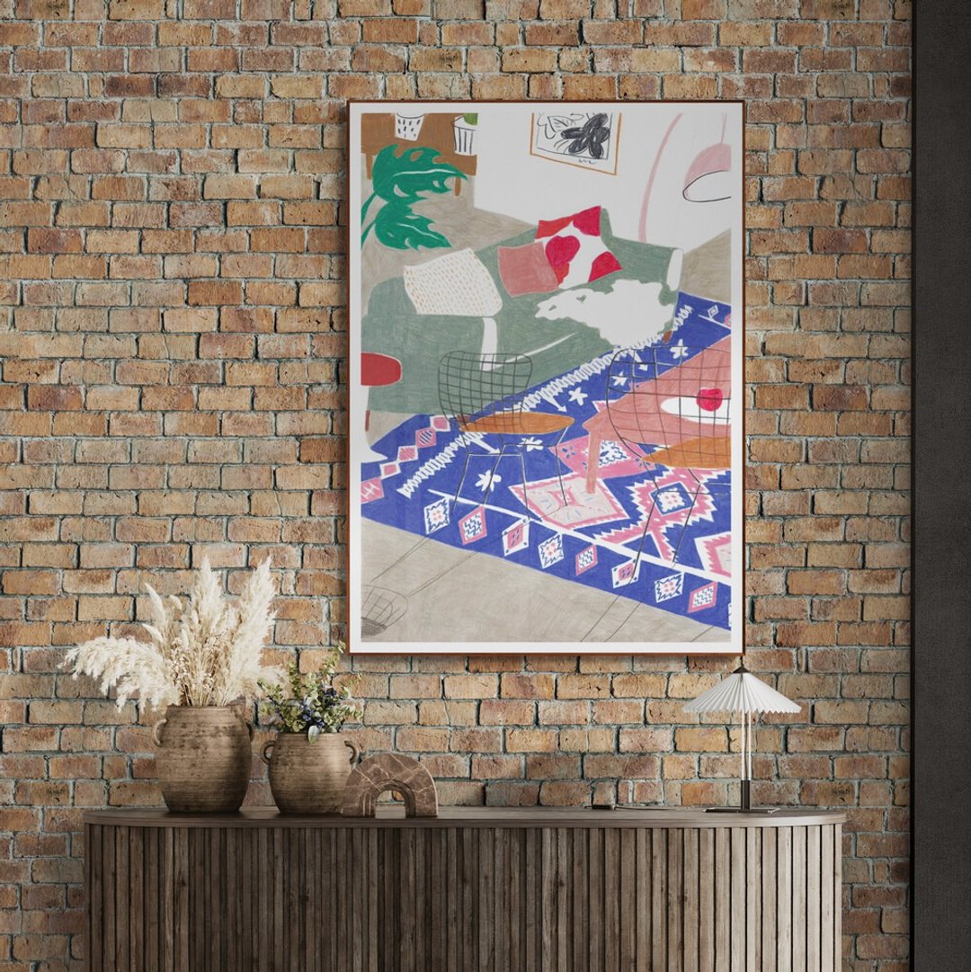 【艺术挂画】Beryl Wu | Living room fantasy - 海报/装饰画/版画 - 纸 
