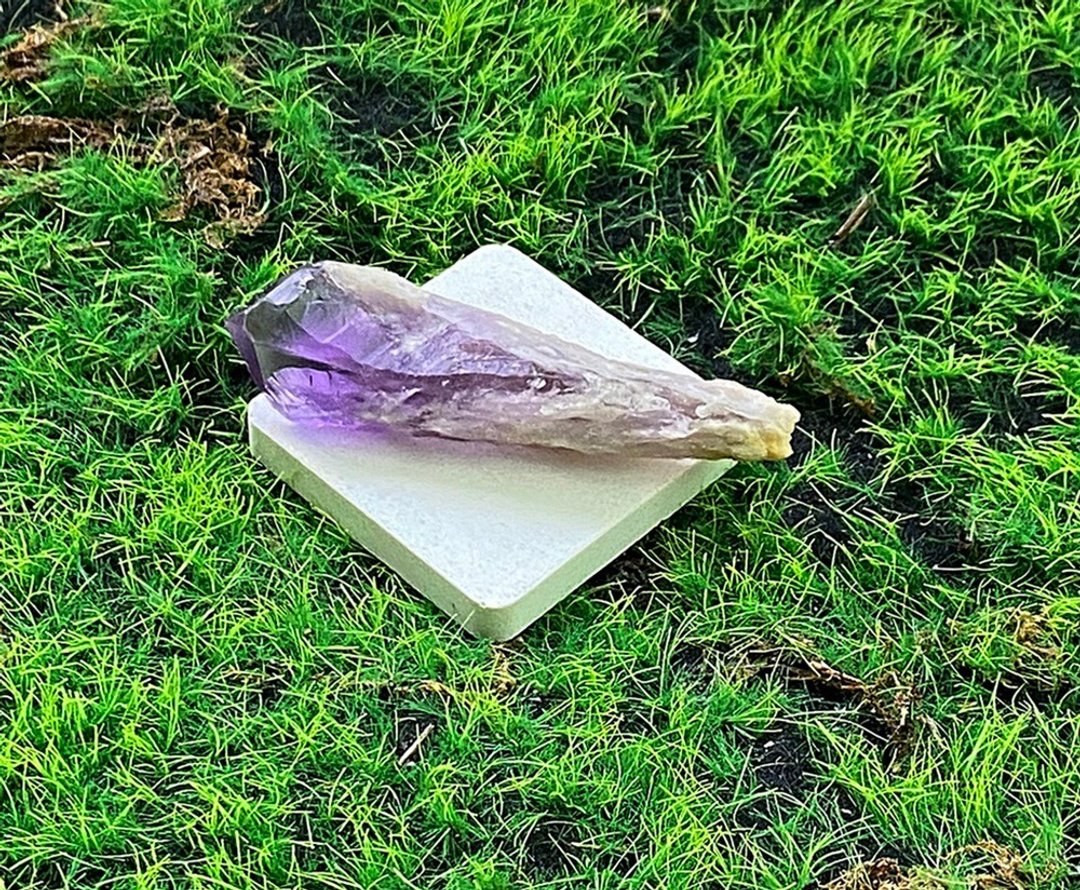 天然可爱原矿紫水晶迷你小权杖 疗愈 招财  增智慧 财运 旺事业 - 摆饰 - 水晶 紫色