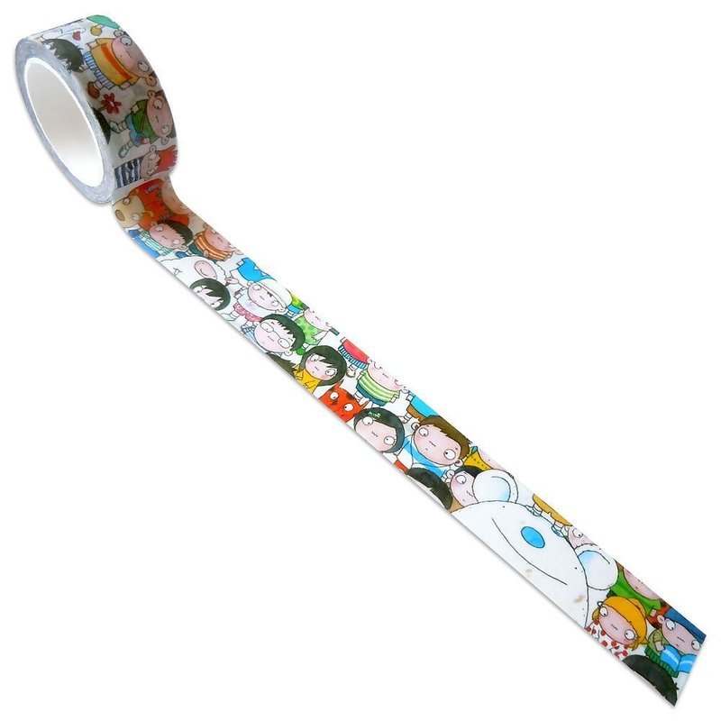 A-market 大泥纸胶带(单卷)-04 大城市,AMK-BSMT00104 - 纸胶带 - 纸 多色