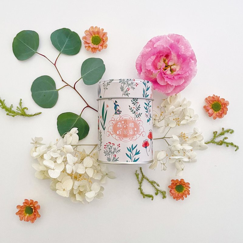 【任选两罐】玫瑰幻梦之舞 果实茶 玫瑰与蜜桃完美搭 配睡前可喝 - 茶 - 新鲜食材 粉红色