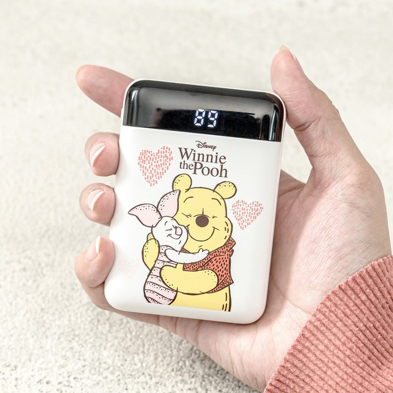【iPhone14 Pro】【2入超值组】维尼行动电源10000mAh - 充电宝/传输线 - 其他材质 黄色