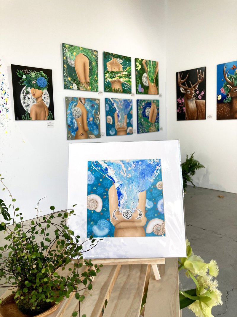 螺旋的流动能量 l 艺术微喷 l 限量版画 Giclée Art Prints - 海报/装饰画/版画 - 纸 多色