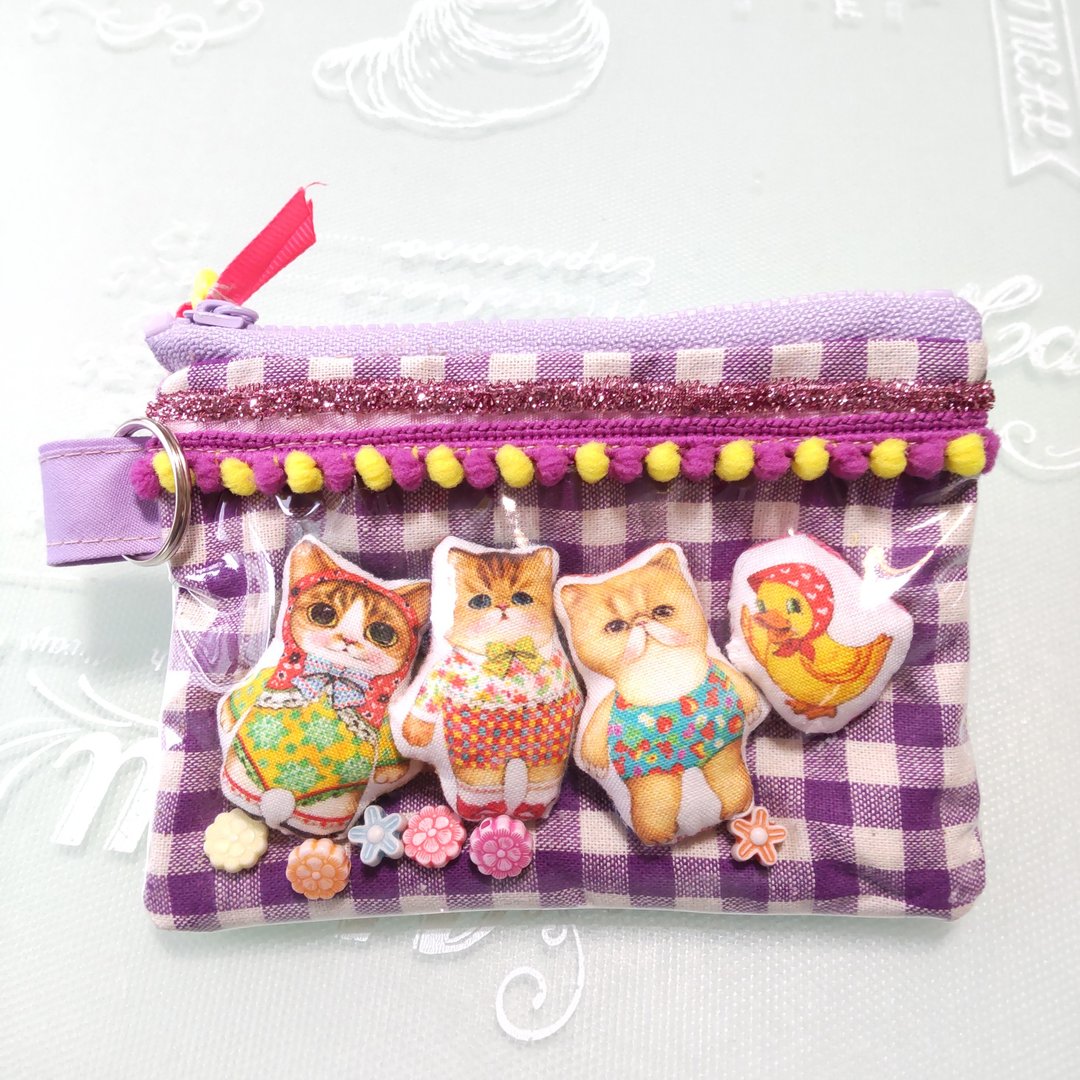 Coin purse - 零钱包 - 棉．麻 