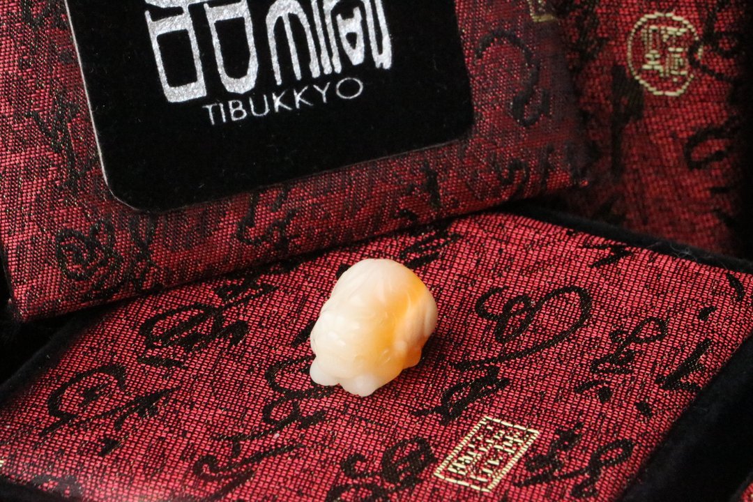 天然缅甸黄玉貔貅 长22x宽15.7mmx高14.3mm 通透局部奶油黄 摆件 - 其他 - 宝石 