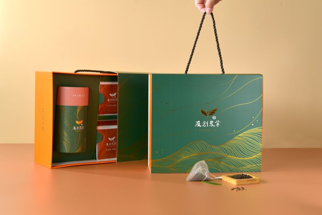 中秋礼盒【茶食x友创 联名】 茶礼 红 | 茶席等级茶叶x茶包 - 茶 - 新鲜食材 