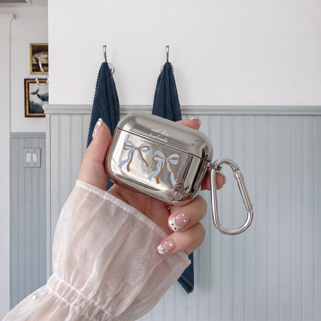 电镀亮面 AirPods Case【The Love Letter】 - 耳机收纳 - 塑料 