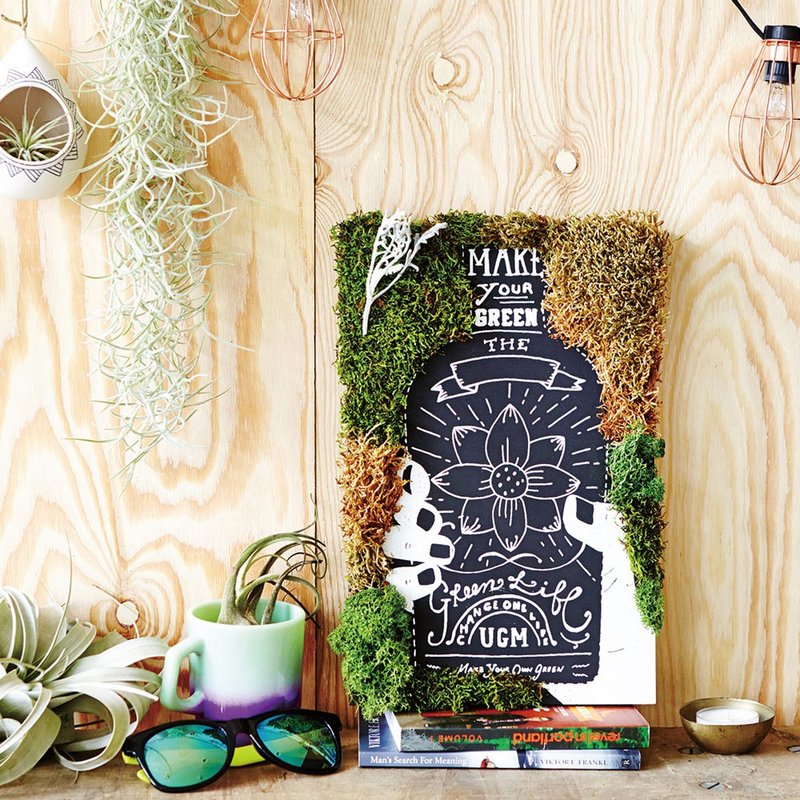 URBAN GREEN MAKERS - Green Art 创作壁挂 / 04.BOTTLE FLOWER - 摆饰 - 植物．花 