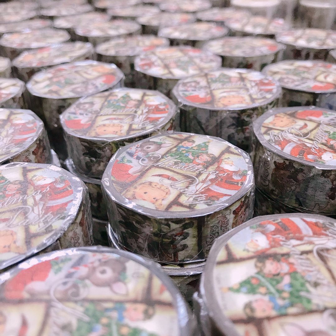 Christmas Party 圣诞 纸胶带 - 纸胶带 - 纸 