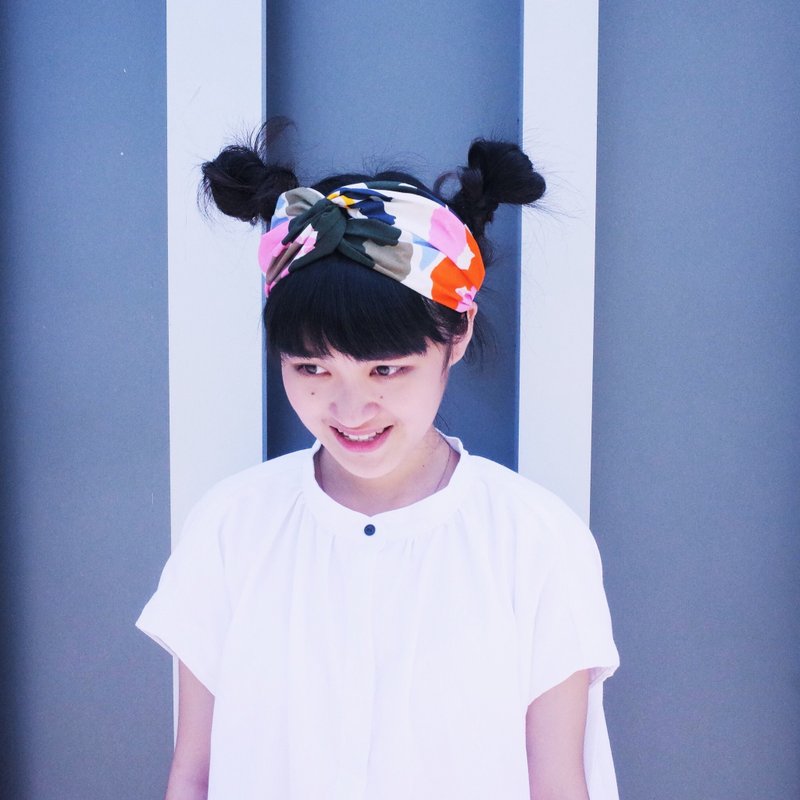 娜乌西卡 芬兰系列 松紧宽版/手工发带 - 发饰 - 棉．麻 多色