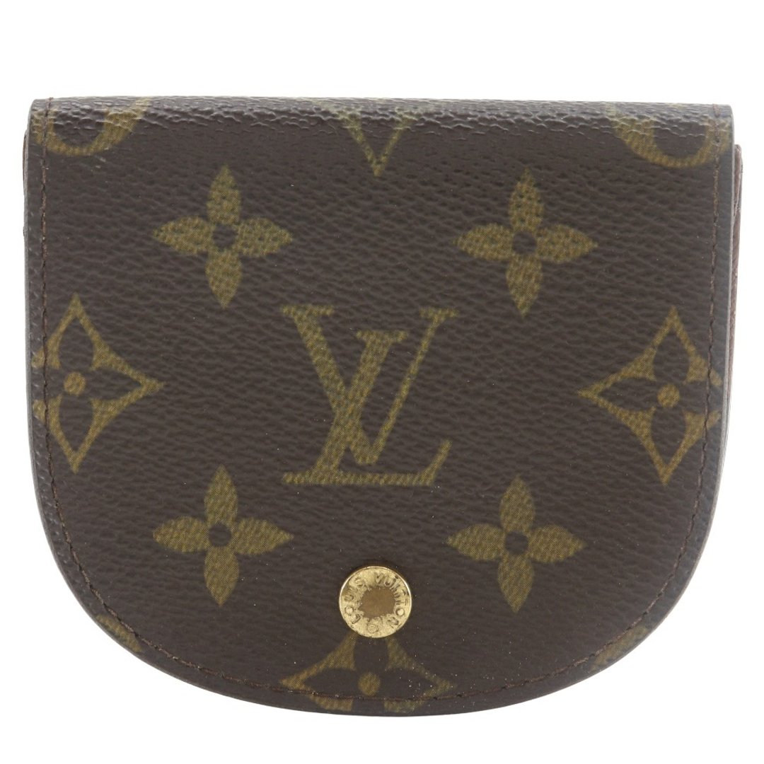 【日本直送】路易威登 LOUIS VUITTON PORTE MONNAIE GOURSET 零钱包 M61970 Monogram 棕色 CT1004 男女通用【中古】 - 零钱包 - 人造皮革 咖啡色