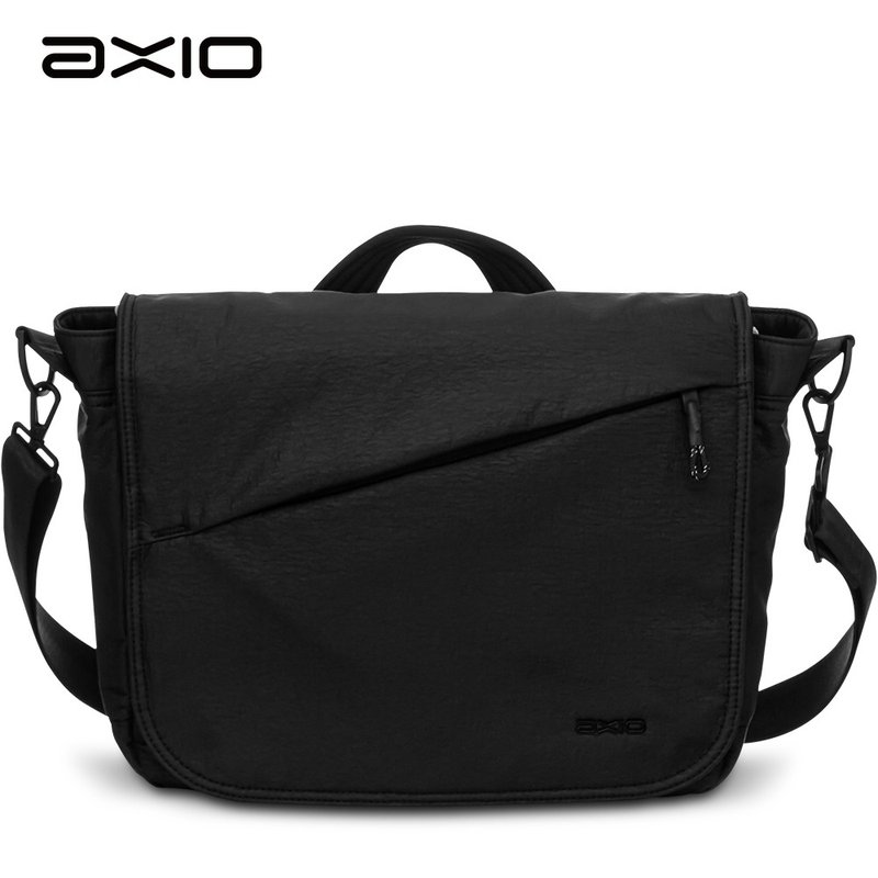 AXIO Infinitas Messenger Bag 顶级空气感11寸邮差包(AIF-80) - 侧背包/斜挎包 - 尼龙 黑色