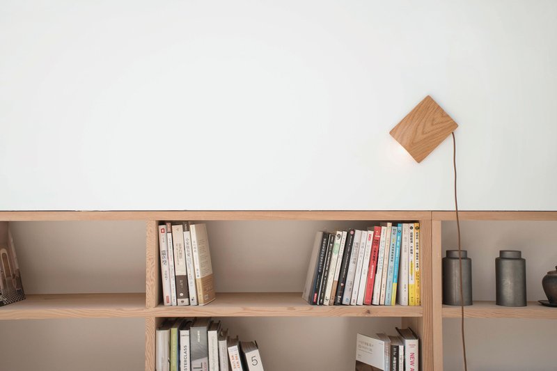 片光(有线版) A PIECE OF LIGHT 木质壁灯 触控无段式调光 LED - 灯具/灯饰 - 木头 咖啡色