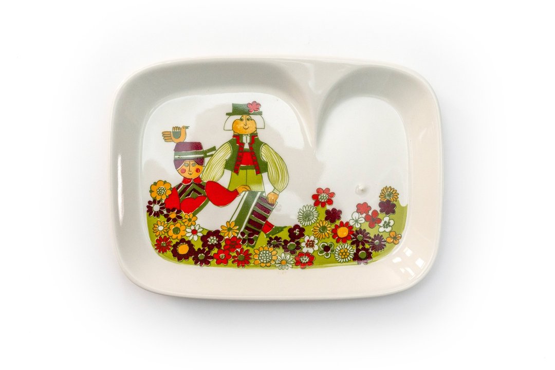 挪威制 FIGGJO 北欧骨瓷点心盘 中古美品 台湾包邮 - 盘子/餐盘/盘架 - 瓷 白色