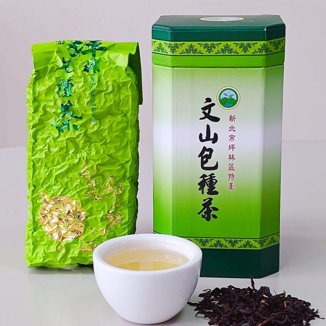 【限量】坪林春季 文山包种茶 金质奖 得奖茶叶礼盒 (4两) - 茶 - 植物．花 金色