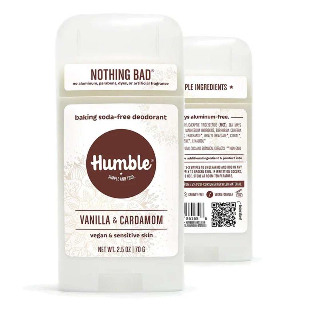 【Humble】水晶体香膏 – 绿野香草 & 小豆蔻 (纯素) 70g - 香水/香膏 - 其他材质 白色
