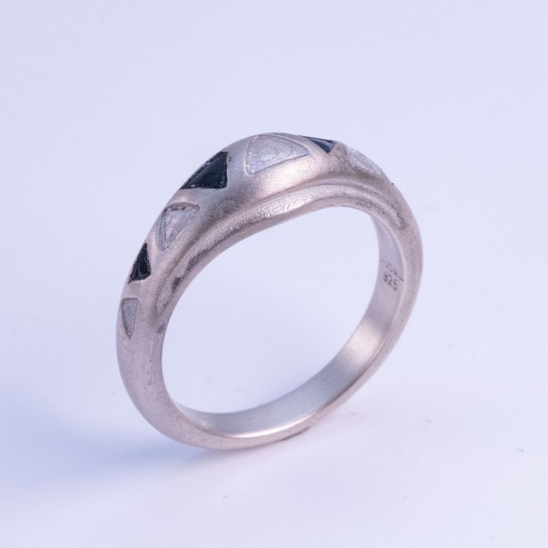 克林姆戒指 2 / DR-84 - 戒指 - 纯银 银色