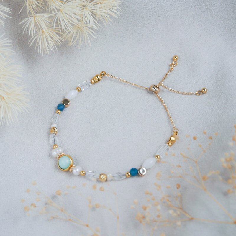 海洋维纳斯-天然石手环 - 手链/手环 - 半宝石 多色